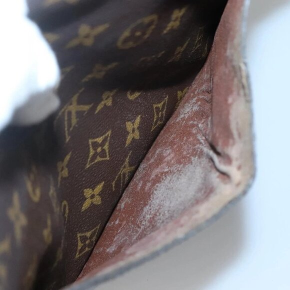 LOUIS VUITTON Monogram Saint Cloud GM Shoulder Bag M51242 LV Auth 129618 - Picture 14 of 16